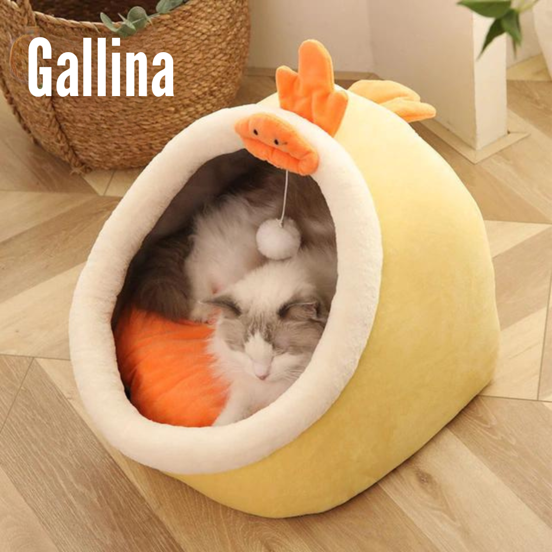 Cuccia a Tana per Gatti