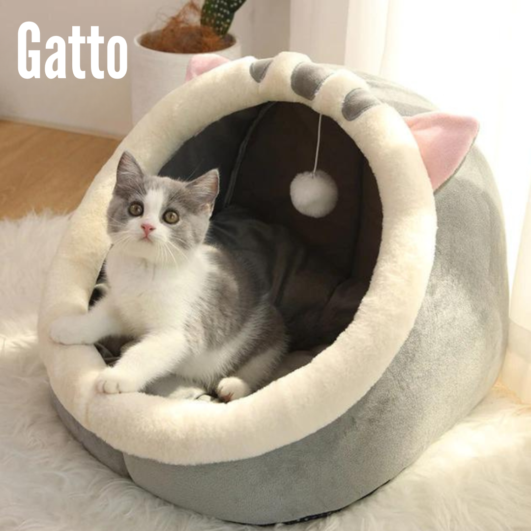 Cuccia a Tana per Gatti
