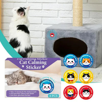 Cerotti Calmanti alle Feromoni per Gatti (6 Pezzi)