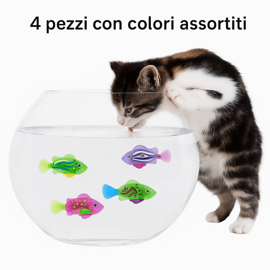 Pesce Robotico per Gatti