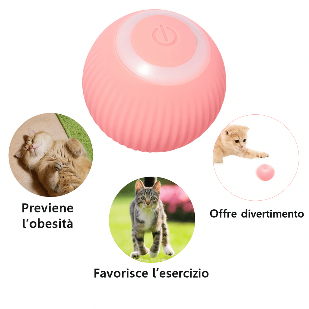 Pallina Elettronica Intelligente per Gatti
