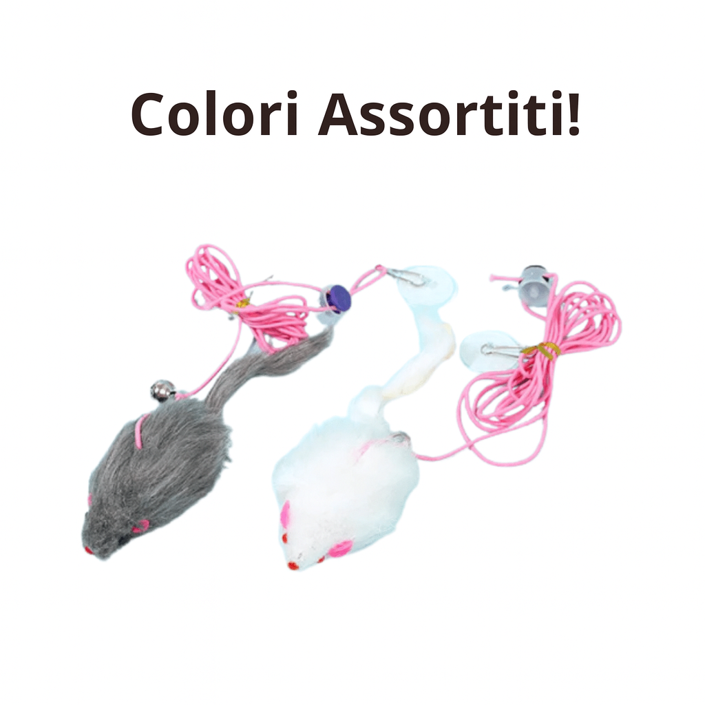 Giocattolo Pensile con Ventosa per Gatti