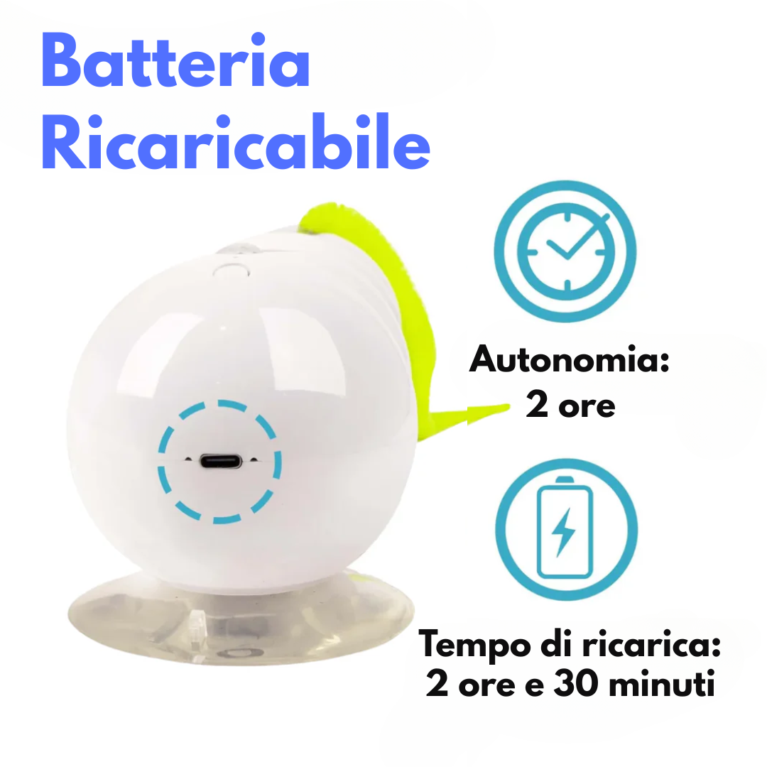 Bruco Interattivo Elettrico Giocattolo per Gatti