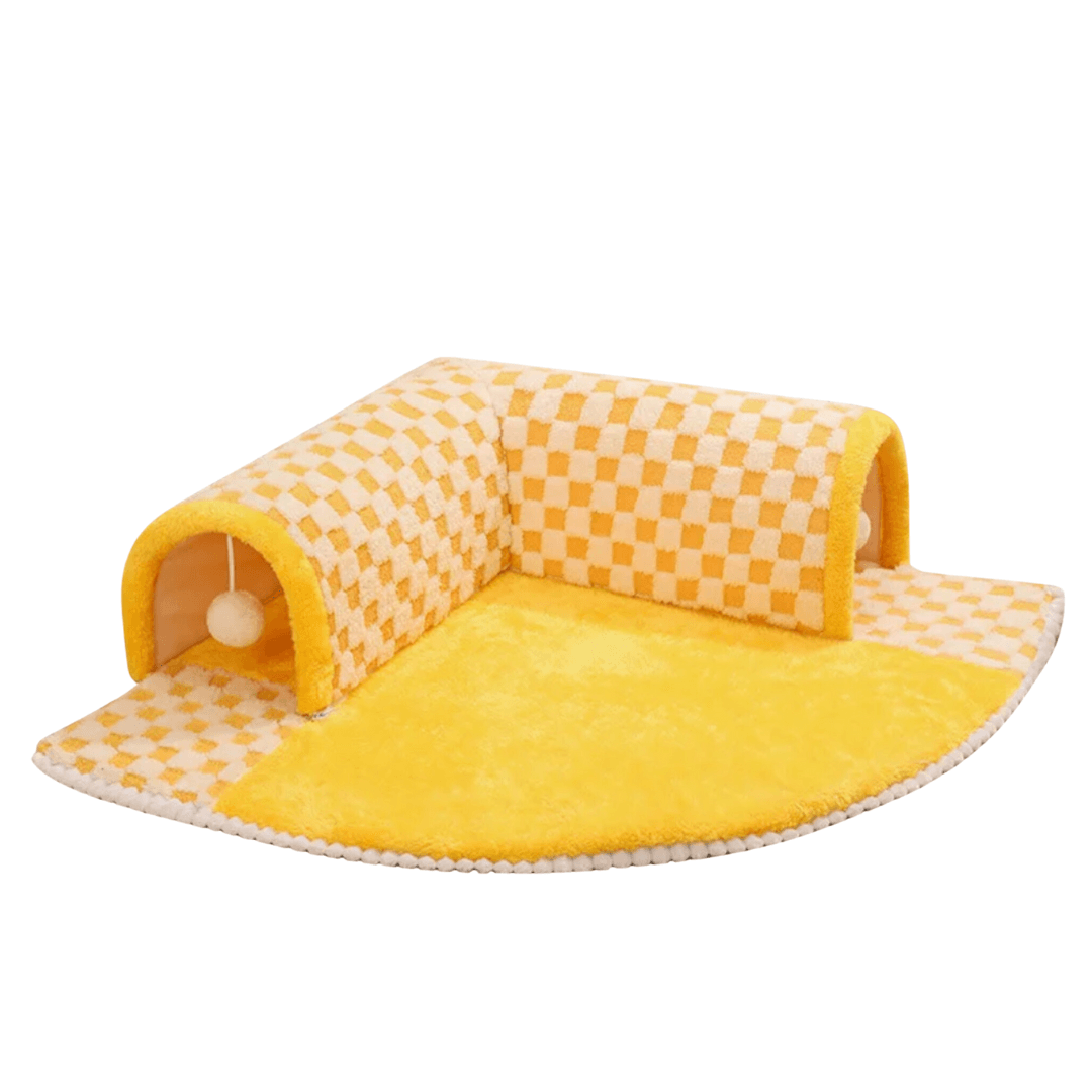 Tappeto con Tunnel per Gatti