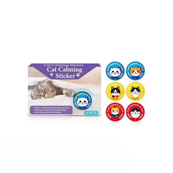 Cerotti Calmanti alle Feromoni per Gatti (6 Pezzi)