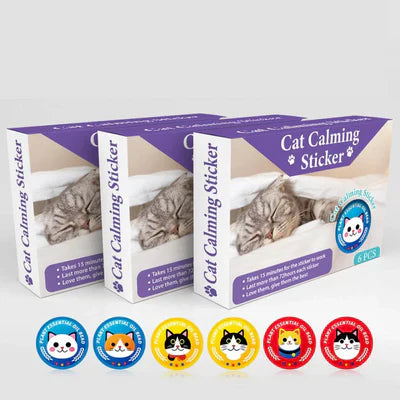 Cerotti Calmanti alle Feromoni per Gatti (6 Pezzi)