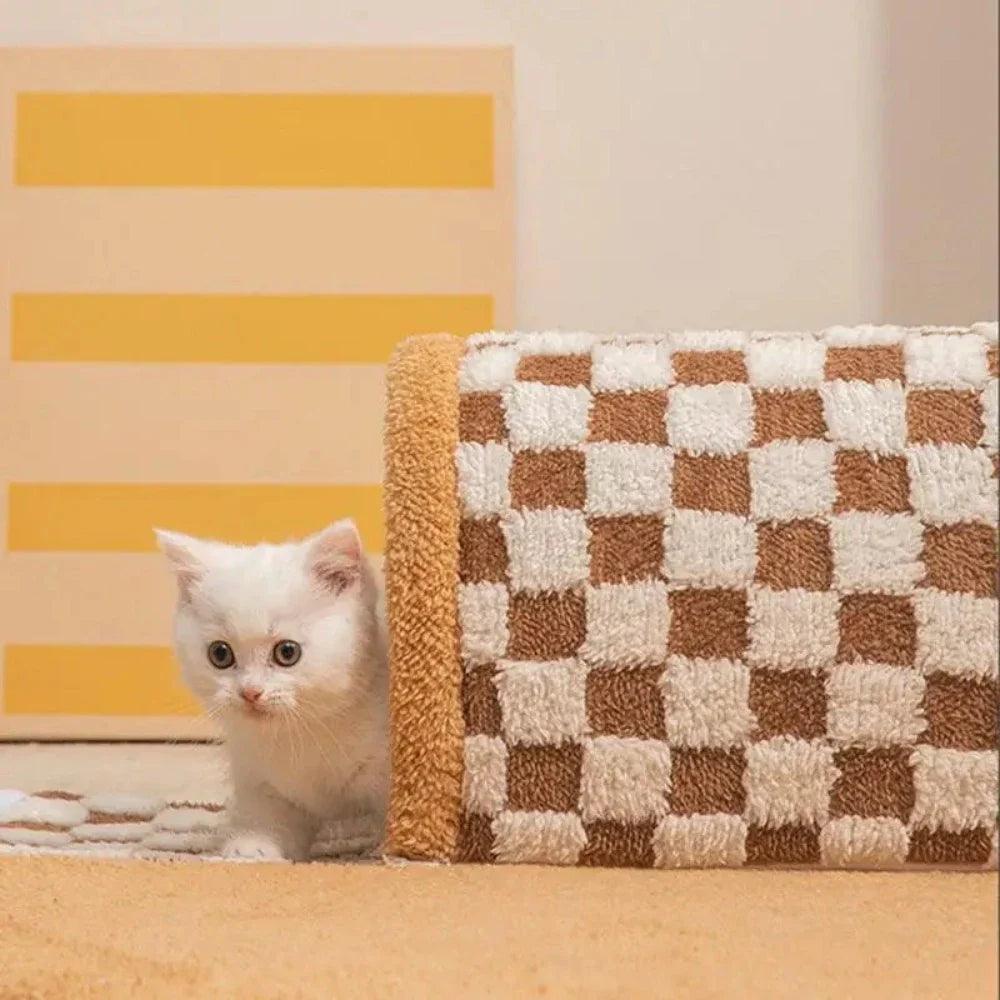 Tappeto con Tunnel per Gatti